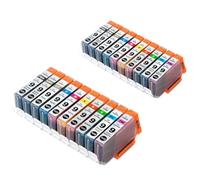 JCxYGAP 20PK PGI-9 Compatible con los Modelos de Impresora MX7600 IX7000 IX7000 RFB Pro9500 para número de Pieza PGI-9