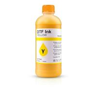 JCxYGAP 500 ml de Tinta DTF para película de Transferencia Directa Compatible con I3200 XP600 TX800 L1800 1390 L805 Impresoras Funciona con Sistemas de impresión DTF(1PC Yellow)