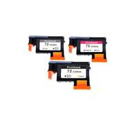 JCxYGAP 72 Cabezales de impresión compatibles con Designjet T610 T620 T770 T790 T1100 T1120 T1200 T1300 T2300(3PCS 1MC1GPK1MKY)