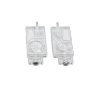 JCxYGAP Amortiguador de Tinta solvente de 50 Uds para Impresora de inyección de Tinta DX5 4720 XP600 Mimaki TS3 JV33 CJV30 TS5 JV5 Compatible con Filtro de Tinta de Agua(Transparent)