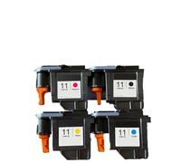 JCxYGAP Cabezal de impresión de impresión Compatible 11 para 100 510 800 110 11 C4810A C4811A C4812A C4813A 500 Reemplazo de Impresora(C4812A Magenta)