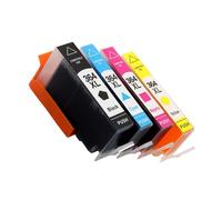 JCxYGAP Cartucho de Tinta 364XL 364 XL Compatible con Photosmart 5520 5524 6510 6520 7510 B109 B110 B209 B210 C309 C310 C410(1SET 4PCS)