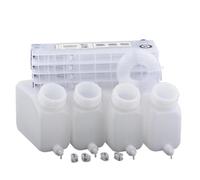 JCxYGAP Cartucho de Tinta Compatible con el Sistema de alimentación a Granel Continuo CISS de Recarga automática para Roland Mimaki Mutoh y Otras impresoras compatibles