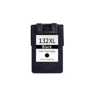 JCxYGAP Cartucho de Tinta Compatible con Impresora Photosmart 2573 Officejet 6213 PSC 1513(132 1 BK)