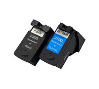 JCxYGAP Cartucho de Tinta Compatible PC-210 CL-211 para impresoras como IP2700 IP2702 MP240 MP250 MP270 MP280 MP480 MP490 MP495 MX320 MX330 MX340 MX350 MX360 MX410 MX420(Color)