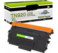 JCxYGAP Cartucho de tóner 1 4PK TN920 TN920XL Compatible con Impresora HL L6210DW HL L5210DW HLL5215DW con Chip(1PK)