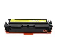 JCxYGAP Cartucho de tóner Compatible de 4 Colores para Impresora CF530A 205a Compatible con Impresora Pro M154a M154nw MFP M180n M181fw con Chip(205A-YEllow)