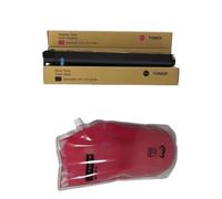 JCxYGAP Cartucho y Polvo de tóner 2 Piezas compatibles con consumibles de Impresora compatibles con MarketC75 J75 C700i C700 para número de Pieza 8K1927225B(M)