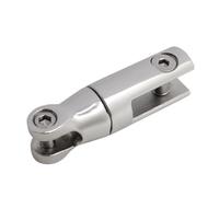 JCxYGAP Conector de la Cadena de Anclaje de Acero Inoxidable 1/4 a 5/16 Pulgadas 360 Grados Bisagra giratoria para Accesorios de Botes de Hardware Marino compatibles con Varias Cadenas de Anclaje