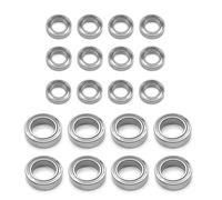 JCxYGAP Conjunto de rodamiento de Bolas de 20 Piezas para Accesorios de Piezas de reemplazo de automóvil RC compatibles con 144001 144002 144010 124016 124017 124018 124019 Modelos