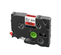 JCxYGAP Etiqueta de 22 Colores Compatible con 231 131 231 335 431 531 631 731 831 931 M31 Cinta laminada Cinta de Impresora de 12 mm para rotuladora(Black on Red)