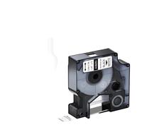 JCxYGAP Etiqueta de Tubos termorretráctiles Ind de 6mm, 5PK, Compatible con Etiquetas A18051, Negro sobre Blanco, para impresoras de Etiquetas 4200 3000 6000