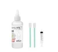 JCxYGAP Kit de líquido de Limpieza de 100ML para Impresora de inyección de Tinta Compatible con Tinta de sublimación de Pigmento colorante Rosa Claro(100ML Cleaning Kit)
