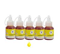 JCxYGAP Kit de Recarga de Tinta de 5 Piezas Compatible con los Modelos de Impresora DCP-T220 DCP-T226 DCP-T300 DCP-T310 DCP-T420W DCP-T425W DCP-T426W DCP-T428W DCP-T500W(5Yellow)