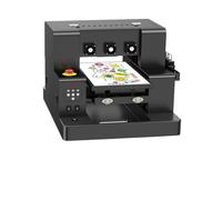 JCxYGAP Máquina de impresión A3 DTF para Impresora Compatible con L805 con la Impresora de Transferencia DTF de tamaño laminador A3(3250 UV Bundle 1)