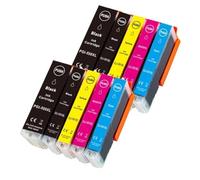 JCxYGAP Paquete de 12 Cartuchos de Tinta Multicolores PGI 550XL CLI 551XL 550XL 551XL compatibles con MG5450 MG5550 MG5650 MG6350(10PCS 4BK2C2M2Y)