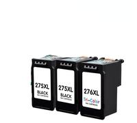 JCxYGAP Paquete de 3 Cartuchos de Tinta compatibles con Impresora TS3520 TS3500 PG 275XL CL 276XL