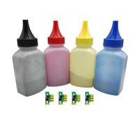 JCxYGAP Polvo de tóner con Chip Compatible con C2325 C2325dw C2535 C2425dw MC2425 MC2640 MC2325 MC2535 C232HK0(Toner 50g Chip 1SET)