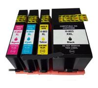 JCxYGAP Reemplazo de la actualización del Cartucho de Tinta para 903 907 Funciona con OfficeJet Pro 6975 6976 6963 6968 6950 6960 6961 Impresoras Alternativa Compatible(4pcs-BKCMY (Big))