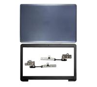 JCxYGAP S510U A510 A510U X510 F510U Compatible 15. 6 Pulgadas LCD LCD Cubierta Trasera Bisagra Delantera Bisagra Case de plástico en(Blue ABHinges)