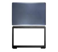 JCxYGAP S510U A510 A510U X510 F510U Compatible 15. 6 Pulgadas LCD LCD Cubierta Trasera Bisagra Delantera Bisagra Case de plástico en(Blue AB Cover)