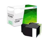 JCxYGAP Tóner Compatible con C540H2CG C540 C543 C544 Cian HY
