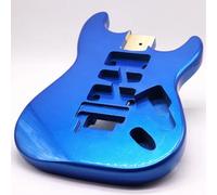JD.Moon Cuerpo de guitarra eléctrica para Fender ST Strat, accesorio de guitarra DIY, trémolo de doble bloqueo, metal, madera de álamo azul