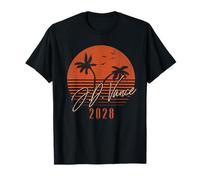 JD Vance 2028 para Presidente Sunset Striped Vintage Camiseta