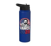 JD Vance 2028 Presidente USA Bandera Campaña Electoral Stainless Steel Insulated Water Bottle