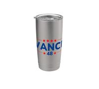 JD Vance para presidente de Estados Unidos 2028 Vaso térmico de acero inoxidable de doble pared