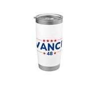 JD Vance para presidente de Estados Unidos 2028 Vaso térmico de acero inoxidable de doble pared