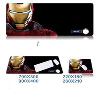 Jdble Alfombrilla De Ratón para Juegos|Alfombrilla De Escritorio Grande|Alfombrilla para Computadora De Anime|Alfombrilla para Teclado De League of Legends|4Mm_260X210Mm_ Estilo 1