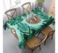 JDbncxe Hug Tree - Mantel rectangular estampado de perezoso - Mantel para mesa de comedor, cocina - Protector decorativo duradero para mesa