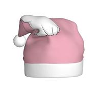 JDbncxe Vístete como un bonito sombrero de Navidad con estampado de gatito para adultos, sombrero de Papá Noel unisex, recuerdos de Navidad y Año Nuevo, sombreros festivos