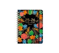 JDBXRESE Cuaderno planificador semanal de diseño elegante con espirales para una gestión eficiente del tiempo