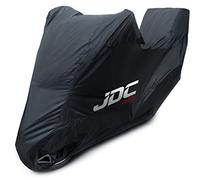 JDC Cubierta Impermeable De La Motocicleta - Negro - Rain - S Baúl