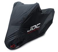 JDC Funda Moto 100% Impermeable - Ultimate Heavy Duty (Resistente, Forro Suave, Paneles Resistentes al Calor, Costuras Selladas) - XXL Baúl