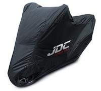 JDC Funda Moto 100% Impermeable - Ultimate Rain (Resistente, Forro Suave, Paneles Resistentes al Calor, Costuras Selladas) - M