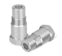 JDCMEI 2 Piezas Extensor de Sensor de Oxígeno, Adaptador de Sonda Lambda M18x1.5mm, Espaciador del Extensor del Sensor de O2, Exhaust System Lambda Sensor Eliminator para Sensor de Oxígeno de Coche