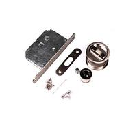 JDEL Kit Puerta corredera niquel Satinado 20mm, 0