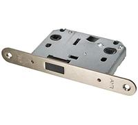 Jdel Picaporte unificado 819 para Puerta de Paso con Sistema magnético, Niquel, 70mm