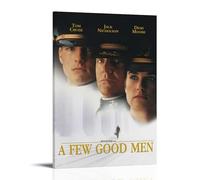 JDfenggu Póster artístico de pared con texto en inglés "A Few Good Men" (60 x 90 cm), diseño de póster para sala de estar, dormitorio, estilo marco