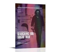 JDfenggu Póster de Searching for Sugar Man, diseño estético de portada de póster para sala de estar, dormitorio, 60 x 90 cm, estilo marco