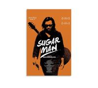 JDfenggu Póster de Searching for Sugar Man, diseño estético de portada de póster para sala de estar, dormitorio, 50 x 75 cm, estilo sin marco