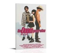 JDfenggu Póster de The Doom Generation para pared, diseño estético, para sala de estar, dormitorio, 50 x 75 cm, estilo marco