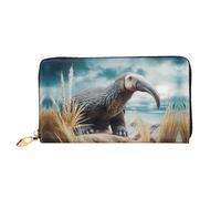 JDFHGNU Cartera larga para mujer, diseño de hormiguero, cartera con tarjetero de crédito, monedero de viaje, color negro, talla única, Black, Talla única