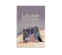 JDHUOXIAO Louise by The Shore - Póster estético para pared, diseño de cubierta para sala de estar, dormitorio, 50 x 75 cm, estilo sin marco