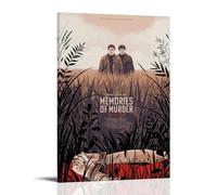 JDHUOXIAO Memories of Murder - Póster de pared estético para sala de estar, dormitorio, 40 x 60 cm, estilo marco