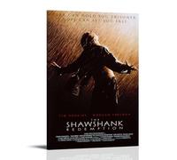 JDHUOXIAO Póster de The Shawshank Redemption para pared, cubierta estética, diseño de póster para sala de estar, dormitorio, 30 x 45 cm, estilo marco
