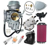 JDLLONG Carburador para Polaris Sportsman 500 4X4 HO 2001-2005 2010-2012, 1997-2009 Scrambler 500 4x4,2000 2001 2002 Trail Boss 325 Carb con filtro de aire de bomba de combustible